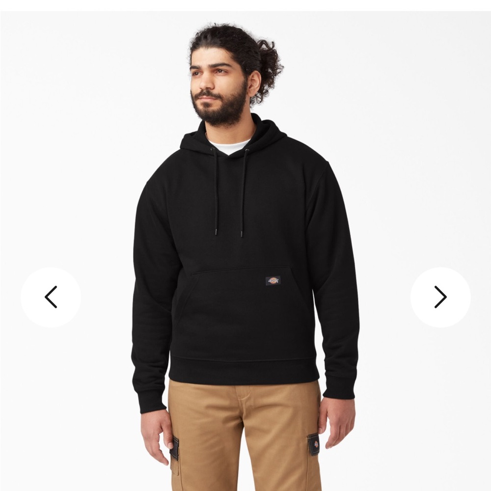 Dickies Men’s Midweight Fleece Hoodie Black